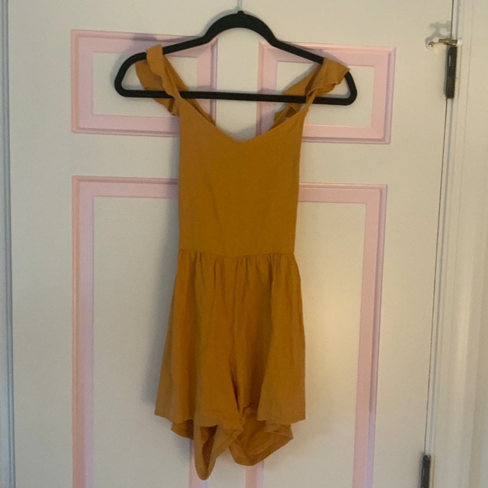Nordstroms Girls Yellow Romper (L)